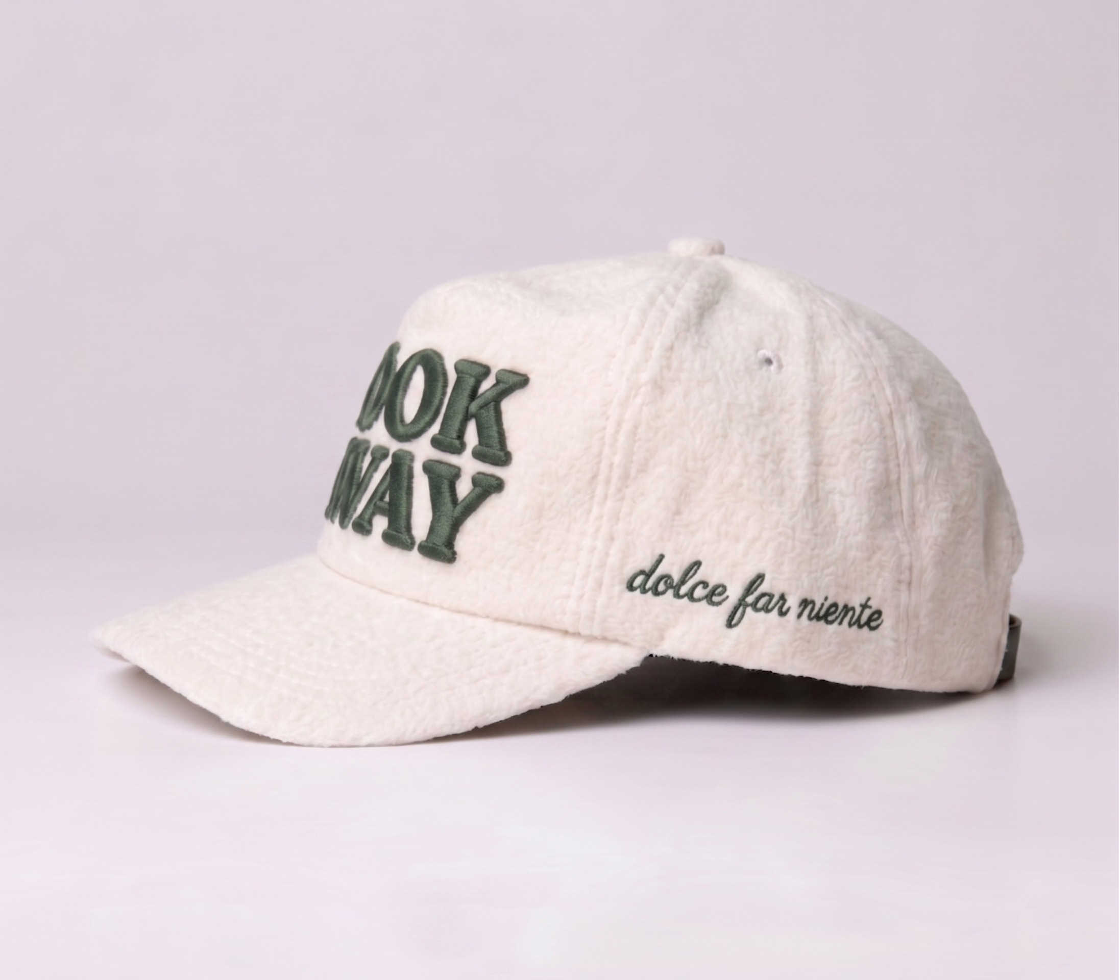 Look Away Cap — side